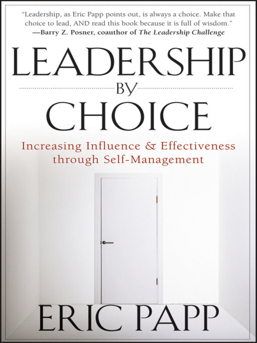 Title details for Leadership by Choice by Eric Papp - Available